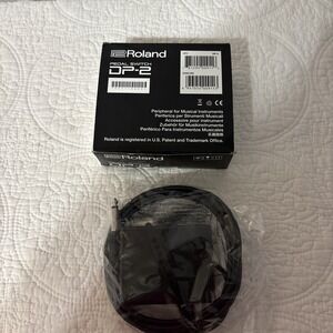 Roland‎ Pedal Switch DP -2 For Musical Instruments Open Box